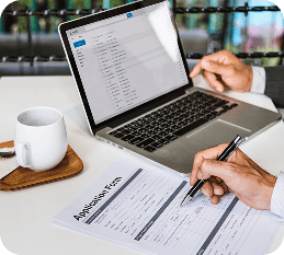 We review your profile